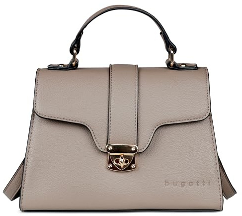 bugatti Mare 3.0 kleine Henkeltasche für Damen, elegante Umhängetasche aus Kunstleder