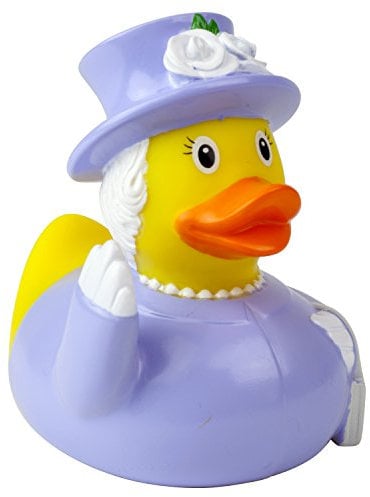Queen Elizabeth Duck British Royal Family Rubber Duck Age 3+