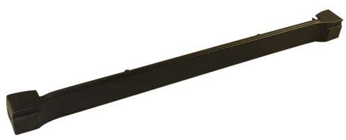sparefixd Tapa de cristal para puerta con borde negro para horno individual incorporado AEG
