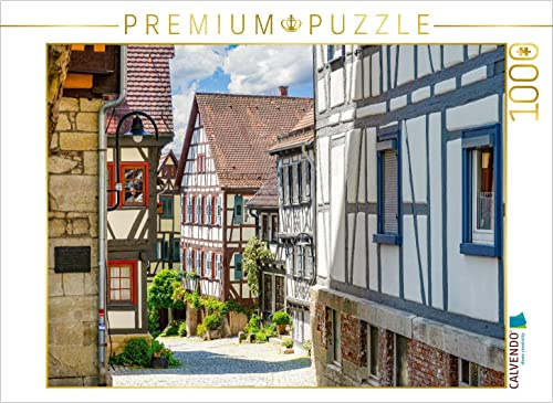 CALVENDO Puzzle Blick in die Kurze Gasee | 1000 Teile Lege-Größe 64 x 48 cm Foto-Puzzle für glückliche Stunden