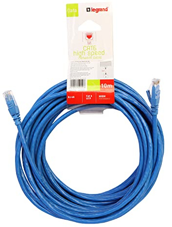 Legrand - Patch cord category 6 U/UTP PVC 10 m