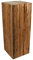 Spetebo Design Holz Hocker eckig - 60 x 23 cm - Blumenhocker Beistelltisch Holzklotz Hocker Blumenständer