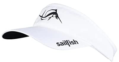 Sailfish® Visor Perform | Funktioneller Laufkappe mit Klettverschluss | Verstellbare Running Cap für Triathlon & Running | Leichtes Schweißband mit Perfekter Passform | Sonnenschutz beim Wettkampf