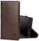 TORRO Coque Compatible avec Samsung Galaxy S23 Ultra 5G – Étui Portefeuille en Cuir Premium avec Fonction de Support et Porte-Cartes (Marron Foncé)