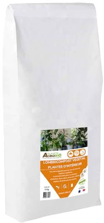 Lombricompost végétal plantes d’intérieur (5 Kg)
