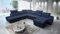 IM SOFA XXL Couch Riesensofa in U-Form Wohnlandschaft Pagani X Links/rechts Farbe wählbar TOP Qualität