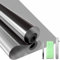 Qualsen Film Fenêtre Anti-Regard, Film Miroir pour Fenêtre sans Tain, Anti-UV Anti Chaleur Protection Solaire Non Adhésif Film Électrostatique Vitre pour Maisons et Bureaux（Gris-Argent, 44.3x200cm）