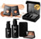 MaleUp – Starter-Set für Männer Mittel – Face Cleanser, Face Cream, 2x Concealer, Metallcase – Kaschiert Augenringe & Hautunebenheiten – Natürliches Makeup, Feuchtigkeitspflege, Hautreiniger