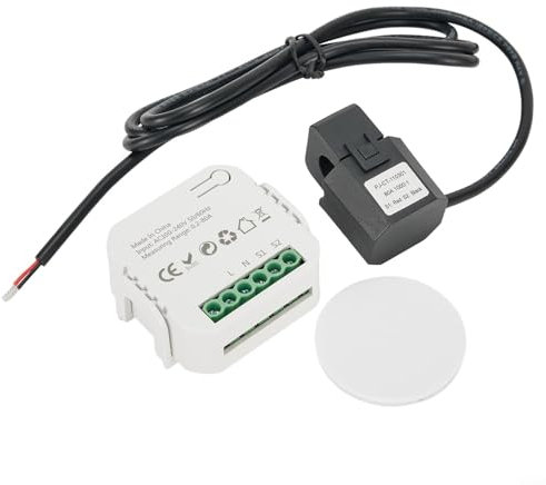 Zilimontt Smart for Energy Monitor Comprehensive Energy Monitoring Ele for CTricity Meters For Smart Life WiFi Energy Meter 80A With Clamp for CT(1)