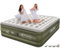 OlarHike Inflatable Air Mattress, Air Bed with Built-in Electric Pump, Super King Size Blow Up Self-inflating Guest Airbed with Flocked Surface for Camping or Home Use, 213x182x46cm