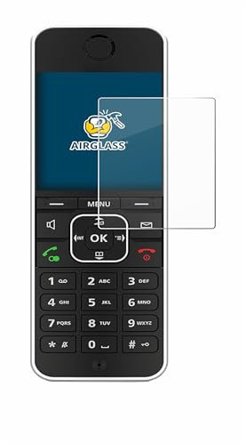 BROTECT Schutzglas für AVM Fritz!Fon C6 Black Schutzfolie Panzer Folie Glas Displayschutz Made in Germany [Kratzfest 9H, Anti-Fingerprint]