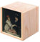 Fabulous Holzkiste – Gemälde mit zwei Frauen, die durch das Fenster schauen, originell, Vintage, romantisch (10 x 10 x 10 cm)