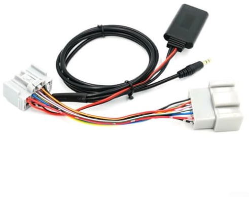 Blue-tooth AUX Adapter, Auto Audio AUX Kabel 14 Pin Stereo Eingang, Wireless Music Receiver, Für Volvo C30 S40 V40 V50 S60 S70 C70 V70 XC70 S80 940