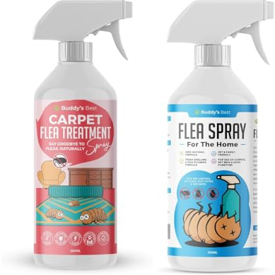 Buddy's Best Carpet Flea Spray + Flea Spray for Home