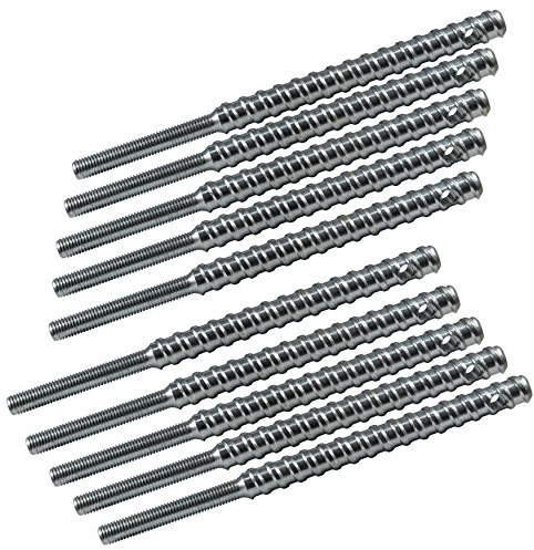 MDW Kordelgewindestange für Mauerwerk Ø 17 x Länge 200 mm wahlweise 1-10 Stück