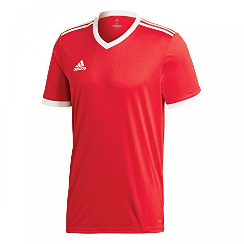 adidas Herren Tabela 18 Jsy Trikot, Power Red/White, M EU