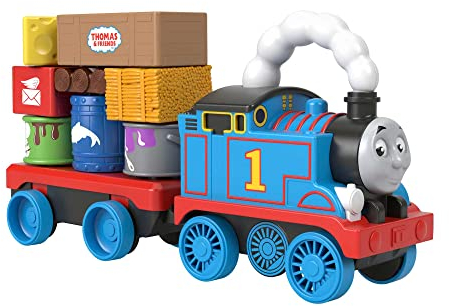 Thomas & Friends Fisher-Price GWX07 - Wobble Cargo Stacker Train
