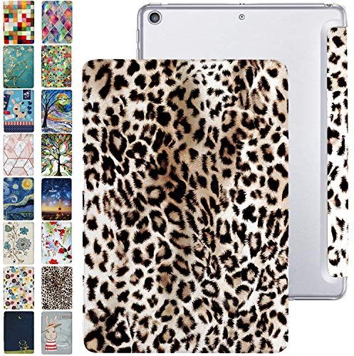 DuraSafe Cases Para iPad de 10,9 pulgadas Air 4ª generación [Air 4 2020 / Air 5 2022] A2588 A2316 MM6R3FD/A MM6T3FD/A MYHX2FD/A MYJ22FD/A MYJ22FD/A Trifold Printed PC Lightweight Clear Back Cover -