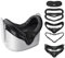 KIWI design Interface Faciale Protection (5 en 1) Compatible avec Quest 2 Accessoire (Contenant Un Espacement pour Lunettes)