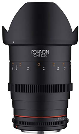Rokinon 35 mm T1,5 Hochgeschwindigkeits-Weitwinkelobjektiv für Nikon
