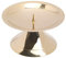 NKlaus Messing - Kerzenleuchter Gold rund poliert Ø 9cm mit Dorn Höhe: 5cm Fuß Ø 6,5cm. 10969