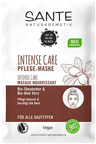 Sante Naturkosmetik Naturkosmetik Intense Care Pflege-Maske Bio-Sheabutter & Bio-Aloe Vera