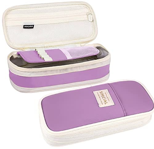 HIQE-FL Mäppchen Mädchen Teenager,Cute Pencil Case,Große Kapazität Federmäppchen,Langlebig Federtaschen,Mäppchen Reißverschluss,Tasche Perfekt Für Schule Büro