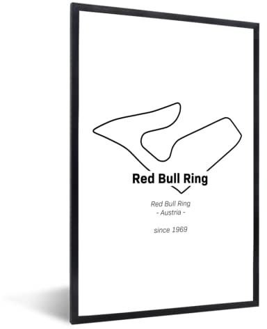 MuchoWow Poster Bilder Wanddeko Deko Wohnzimmer 20x30 cm Red Bull Ring - Formel 1 - Rennstrecke