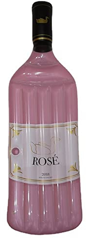 Aufblasbare Weinflasche aus PVC, schwimmend, schwimmend, Bett, Liegestuhl, Strand, Outdoor-Spielzeug