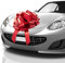 Zoe Deco Große Autoschleife (Rot, 41 cm / 16 Zoll), Riesenschleife für Auto, Geburtstagsschleife, große rote Schleife, Weihnachtsschleife für Autos, Geschenkverpackung, große Geschenkschleife