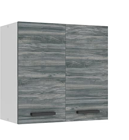 Belini Hängeschrank Küche SG2 60 cm, mit 2 Türen, Glamour Wood | Küchenschränke, Oberschrank, Küchenhängeschränke, Wandschrank Hängend