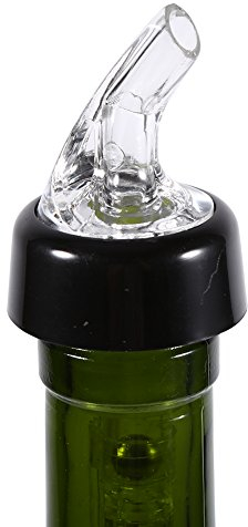 Measured Bottle Pourer, 15ml Jigger Jigger Leakproof Dispenser Liquor Bottle Pour Spout for Wine Cocktail Drinks Home Bar Tool, 1/2 Oz (White)