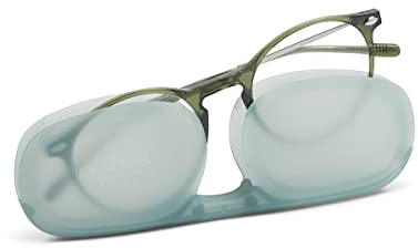 Nooz Optics Unisex Lesebrille - Schlanke & leichte lesebrille für Damen & Herren mit kompaktem Etui - Erhältlich in verschiedenen Dioptrienstärken & Farben - CRUZ Kollektion, Rechteckig