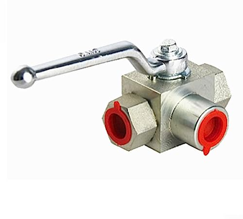 für M14* 1.5-DN6 Innengewinde Drei-Wege-Hochdruck-Kugelhahn Hydraulische Kugelhahn für Petrochemische Industrie Verwendung