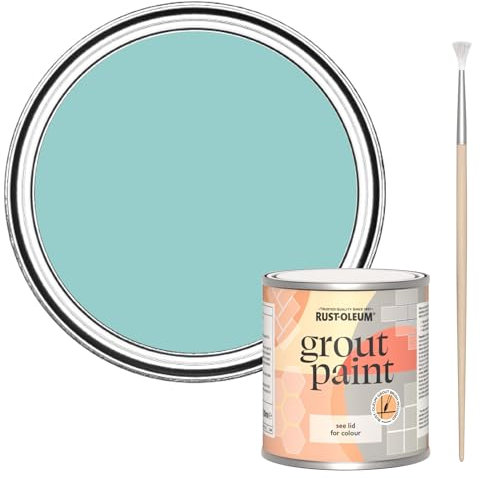 Rust-Oleum Blue Ultra-Durable Grout Paint - Teal 250ml