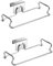FYOBOT Hanging Trash Bag Holder,Door Back Garbage Bag Rubbish Bag Hanger for Kitchen Cupboard Cabinets Practical Sturdy