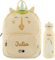 upstitch studio Trixie Sac à dos et gourde pour enfants, sac à dos de maternelle, sac à dos et gourde pour enfants, personnalisables avec nom individuel ou en kit, Motif licorne, Set: Rucksack BIG +