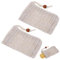 Piriuuo 2 Stück Seifensäckchen Bio, Seifensäckchen Sisal Seifenbeute Natur Seifensäckchen Sicherer und Langlebiger Sisalfaser seifensäckchen für Haarseife, Seifenbeutel Set Seife Mesh Tasche