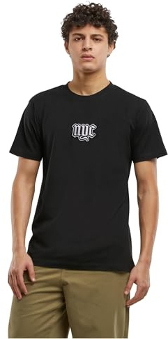 Mister Tee NYC Old English Wording Patch Tee Black, L