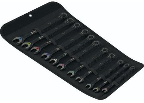 Wera Joker Black Edition 11-Piece Combination Ratchet Spanner Set