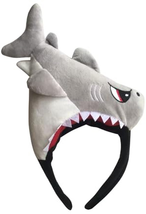Cartsyou Headband Head Hoop Animal Hairband Halloween Christmas Costume Cosplay Women (Shark A)