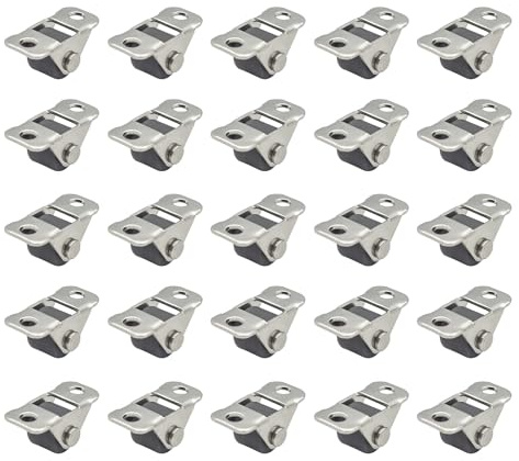 LIKERAINY Kleine Geräuscharme Räder TPR-Gummiräder Möbelrollen Ø 12 x 9 mm ohne Bremse mit Befestigungsplatte für Möbel und Kabinett Lenkrolle Tragkraft 12kg 20 Stück