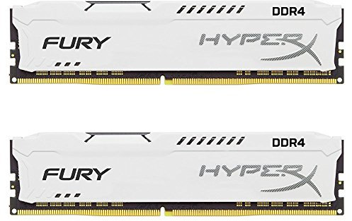 HyperX FURY DDR4 16 GB (Kit 2x8 GB), 2666 MHz CL16 DIMM XMP - HX426C16FW2K2/16, White