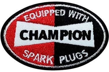 LipaLipaNa Champion Racing Team Aufnäher Besticktes Patch zum Aufbügeln Applique Souvenir Zubehör