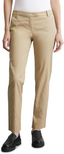 Marc OߴPolo Damen Chinohose mit Stretch-Anteil Slim Fit, Beige (Tall Teak), 36