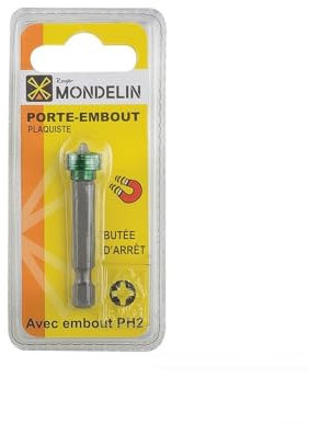 Embout PH2 Aimanté avec Butée de Profondeur – Spécial Plaquiste