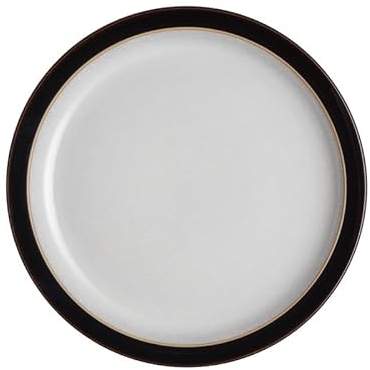 Denby Frühstücksteller Elements schwarz - 22cm