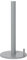 blomus Küchenrollenhalter -Colo- | Farbe Sharkskin | Stahl pulverbeschichtet | rutschfest & standfest | Höhe: 32 cm | Elegantes Design | für Küche & Haushalt
