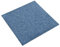 vidaXL Carpet Floor Tiles Set - 20pcs Blue Polypropylene 50x50cm Tiles for Home and Office, Anti-Slip and Flame-Retardant, Easy to Install and Maintain'