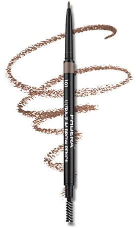 Augenbrauenstift,Ultrafeiner Augenbrauenstift,Eyebrow Pencil Wasserfest und Langanhaltend,Naturhaareffekt,Mit Augenbrauenbürste (101 Taupe)
